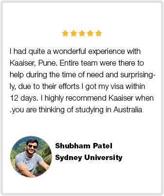 student review Shubham Patel