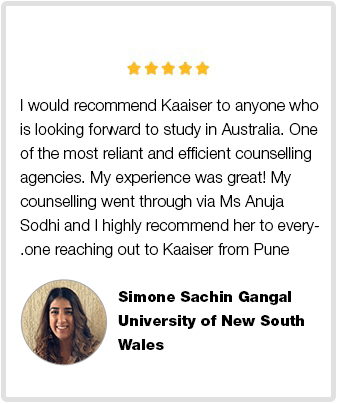 student review Simone Sachin Gangal